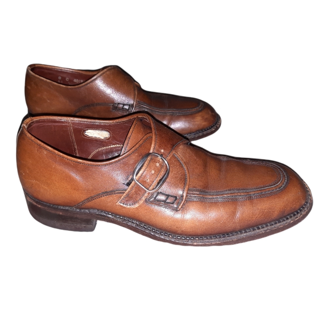vintage Good Year GT Oil Proof Mens All Leather Dress Shoes Size …